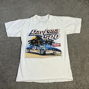 Vintage 1988 Winston Cup Daytona 500 Shirt Mens Medium R J Reynolds Promotion